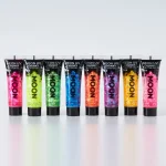 Moon Chunky Glitter Gels Neon UV