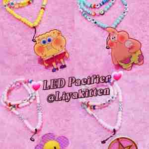 Liya Kitten Pacifier Necklace