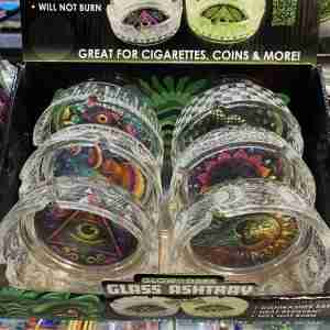 Smokezilla Glass Ashtray