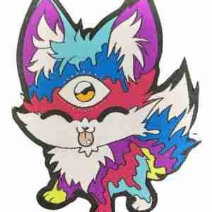 Fox Iron-On Patch