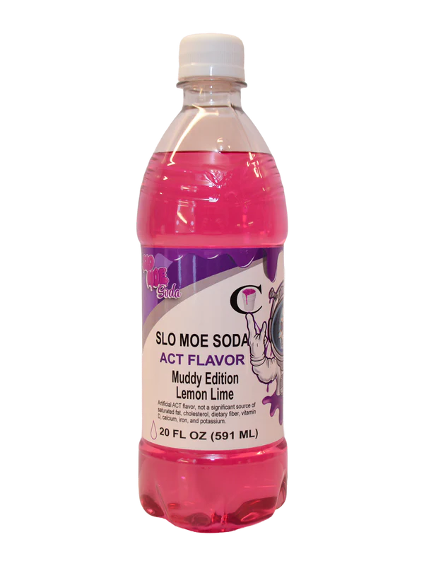 Lemon Lime Muddy Edition Act Flavor Soda