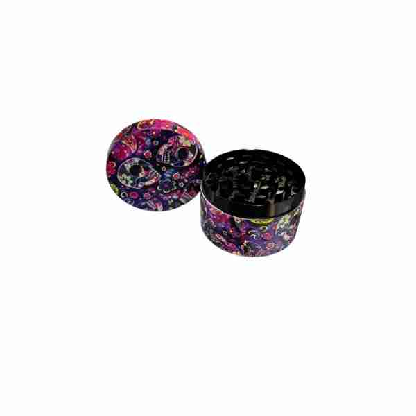 Mixed Skulls 4pc Grinder 50mm