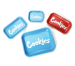 Cookies Metal Tray - Blue