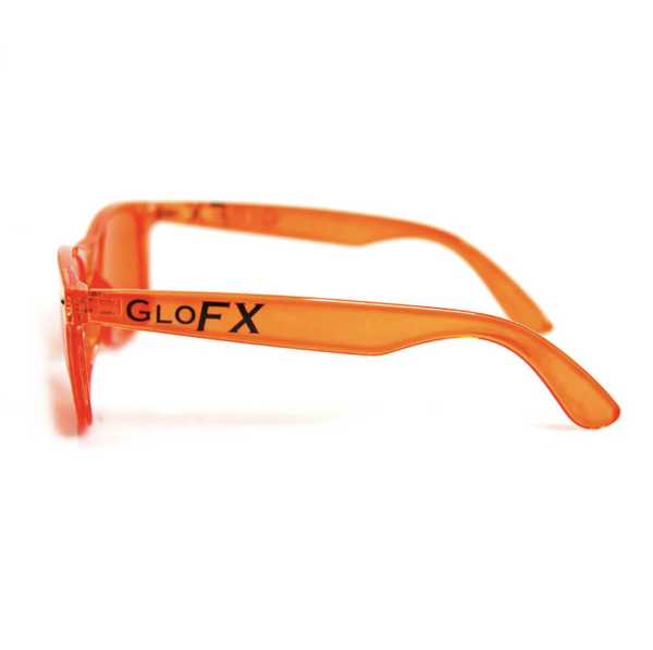 Orange Color Therapy Glasses – Confident
