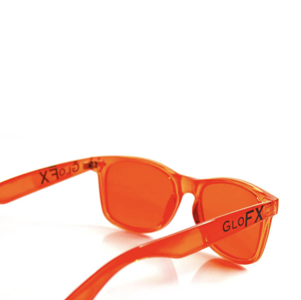 Orange Color Therapy Glasses – Confident