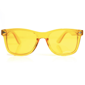 Yellow Color Therapy Glasses β Happy