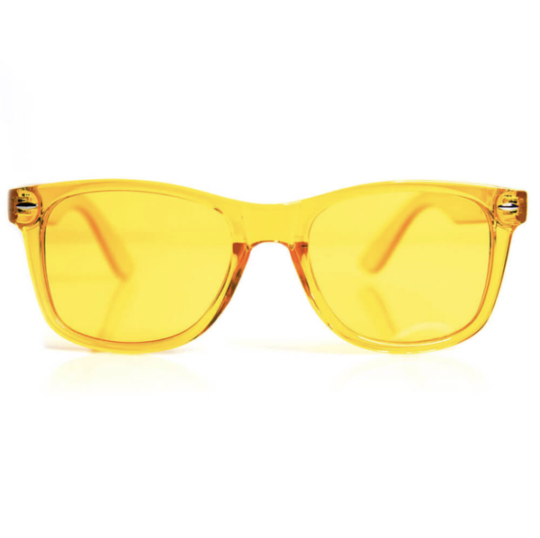 Yellow Color Therapy Glasses – Happy