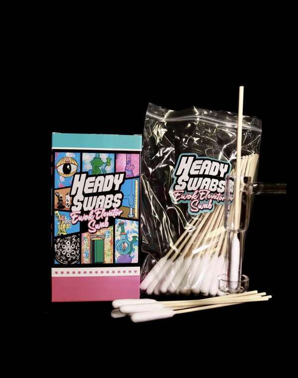 Heady Swabs x Ewok Glass – Elevator Swabs – 50 count
