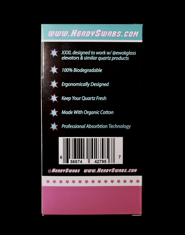 Heady Swabs x Ewok Glass – Elevator Swabs – 50 count