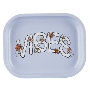 Vibes Rolling Tray Daisy - Large