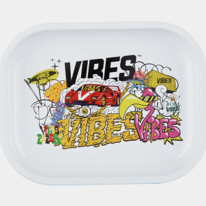 Vibes Rolling Tray Collage
