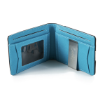 Bi-fold Money Clip & Leather Card Holder