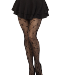 Valentina Heart Net Tights