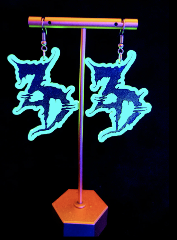 Moon Fazed Rave Earrings
