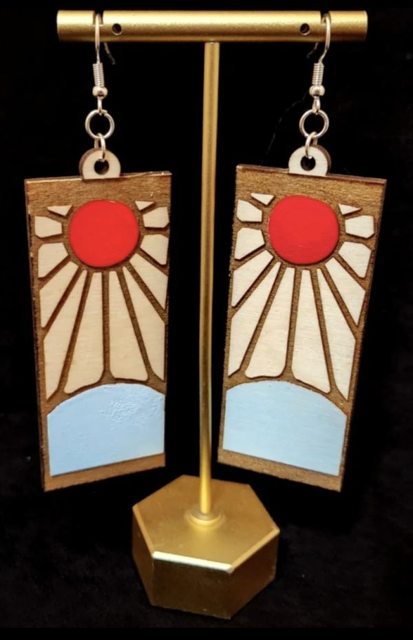 Moon Fazed Rave Earrings