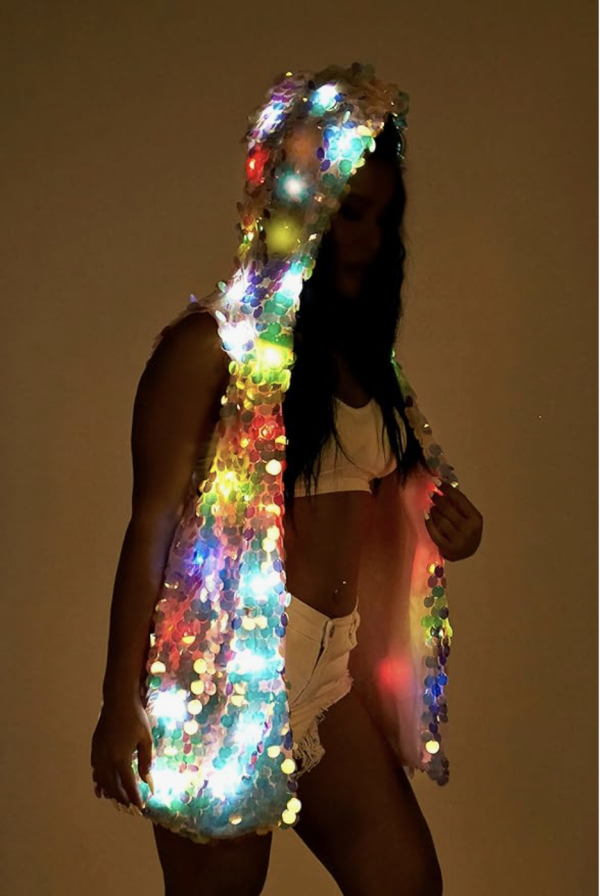 Light Up LED Sequin Jacket
