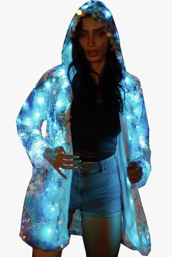 Light Up LED Sequin Jacket