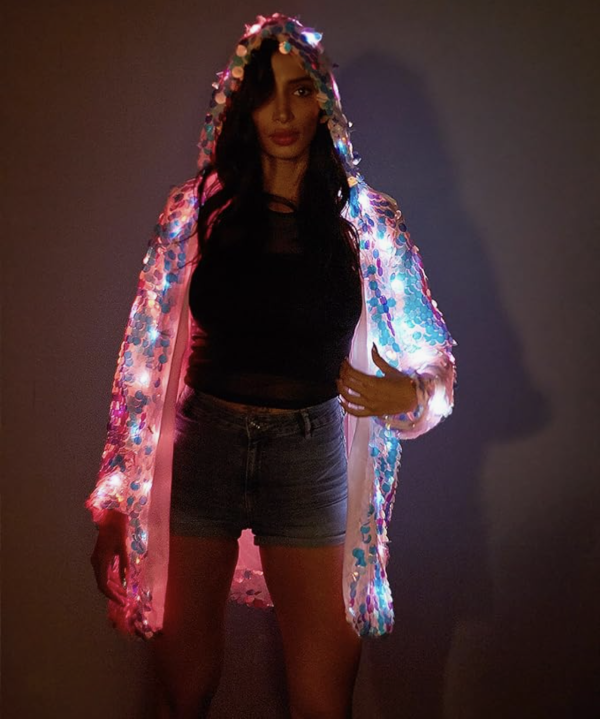 Light Up LED Sequin Jacket