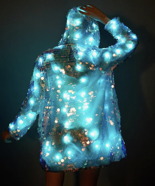 Light Up LED Sequin Jacket