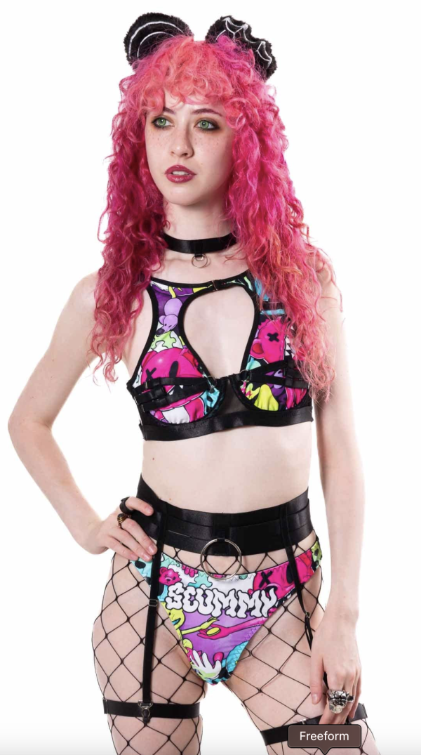 The Good Trip Cutout Bra Top