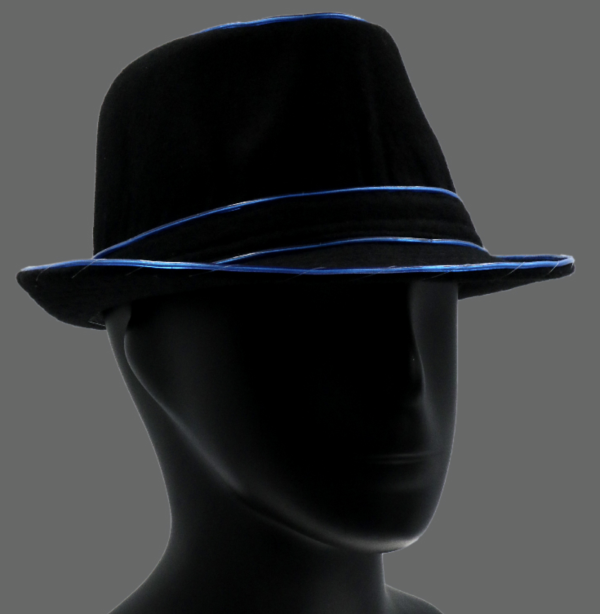 LED Flash Fedora Hat