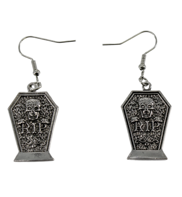 RIP Casket Earrings