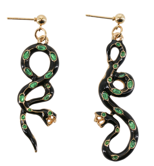Serpent Snake Earrings