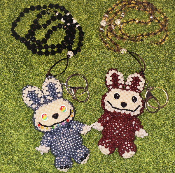 Liyakitten Small Kandi Keychain Necklace