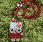 Liyakitten Small Kandi Keychain Necklace