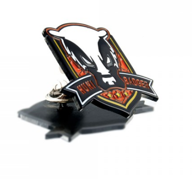HUNI BADGER - HAT PIN