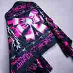 Do Not Touch Me Fringed Pashmina