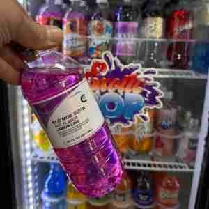 Slo Moe Soda Lemon Lime ACT Flavor soda bottle 20 fl oz non alcoholic specialty beverage