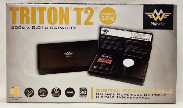 Triton T2 Digital Scale 200g x 0.01 g
