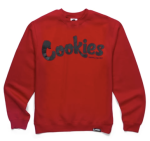 Cookies Thin Mint Fleece Crewneck - Red