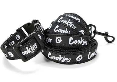 Cookies Original Logo Dog Leash & Collar