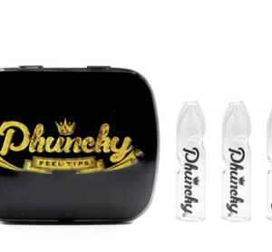 Phuncky Feel Tip 3 Pack Collectors Tin Tips (Clear)