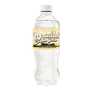 Exotic Pop Tropical Vanilla Crème Soda 20 oz