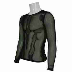 Mesh Long-Sleeves T-Shirt