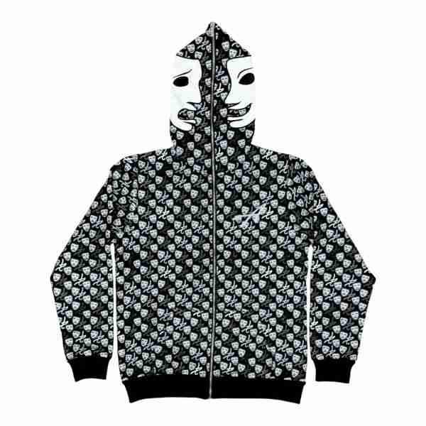 Laugh Now Cry Later Gradient Full Zip Hoodie