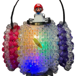 Kandi Land Essentials Light Up 3D Kandi Cuff- Mario Kart