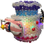 Kandi Land Essentials Light Up 3D Kandi Cuff- Mario Kart