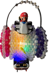 Kandi Land Essentials Light Up 3D Kandi Cuff- Mario Kart