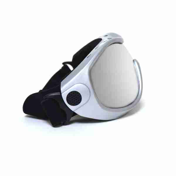 GloFX Silver Diffraction Ski Goggles – Silver Mirror