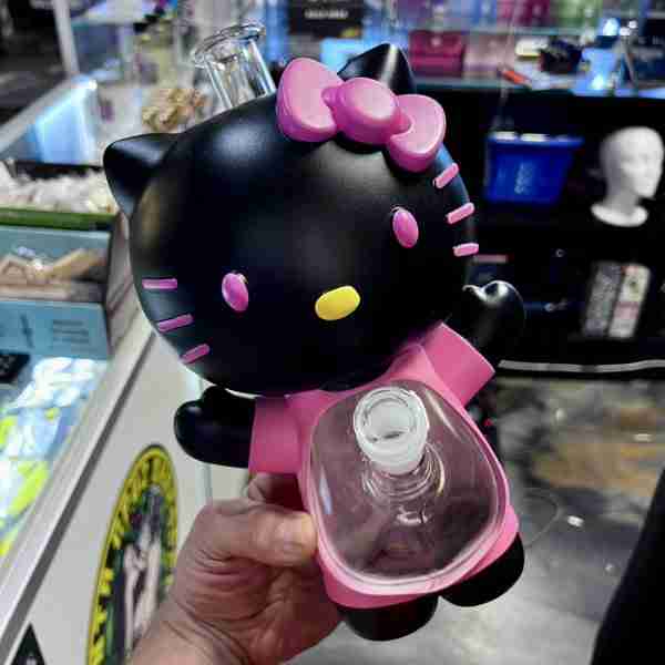 Hello Kitty Silicone Bong