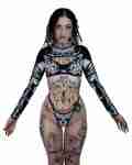 Sullivan King Atonement Bikini Top & Mesh Cover Up