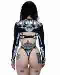 Sullivan King Atonement Bikini Top & Mesh Cover Up