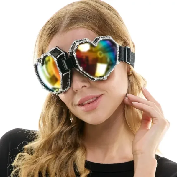 Black Festival Rave Goggles