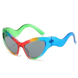 Cat Eye Rainbow Sunglasses