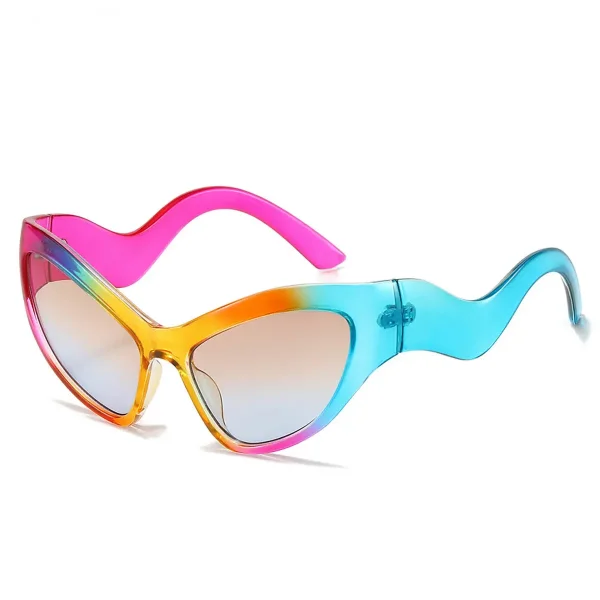Cat Eye Rainbow Sunglasses