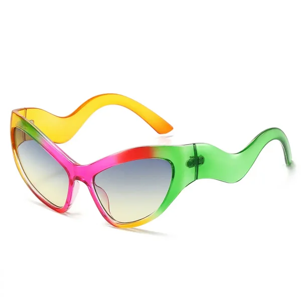 Cat Eye Rainbow Sunglasses